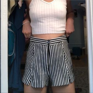 Striped shorts from Zara🤩
